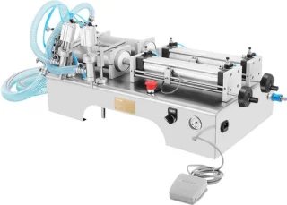 VEVOR Vloeistofvulmachine Dubbele kop