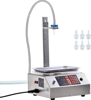 De VEVOR Vloeistofvulmachine Enkelkop 30-15000 g in één oogopslag