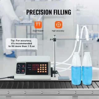 Vloeistofvulmachine Automatisch 30-4000 ml Dubbele Spuitmond