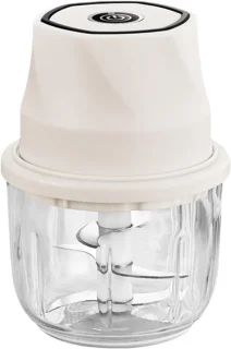 Voedsel chopper 350 ml wit