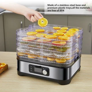 Voedseldroger 5 Lades Digitale Timer BPA-vrij