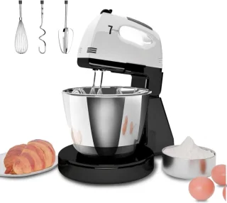 White-Label Mixer met Mengkom Zwart-Wit