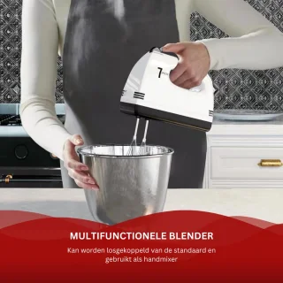 White-Label Mixer met Mengkom Zwart-Wit