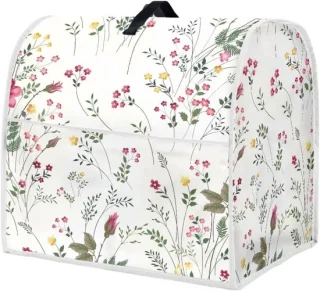 Wilde bloemen mixercover voor 6-8 quarts