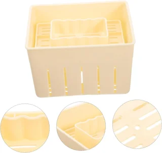 ZVD Tofu Maker Set 3-delig met Deksel