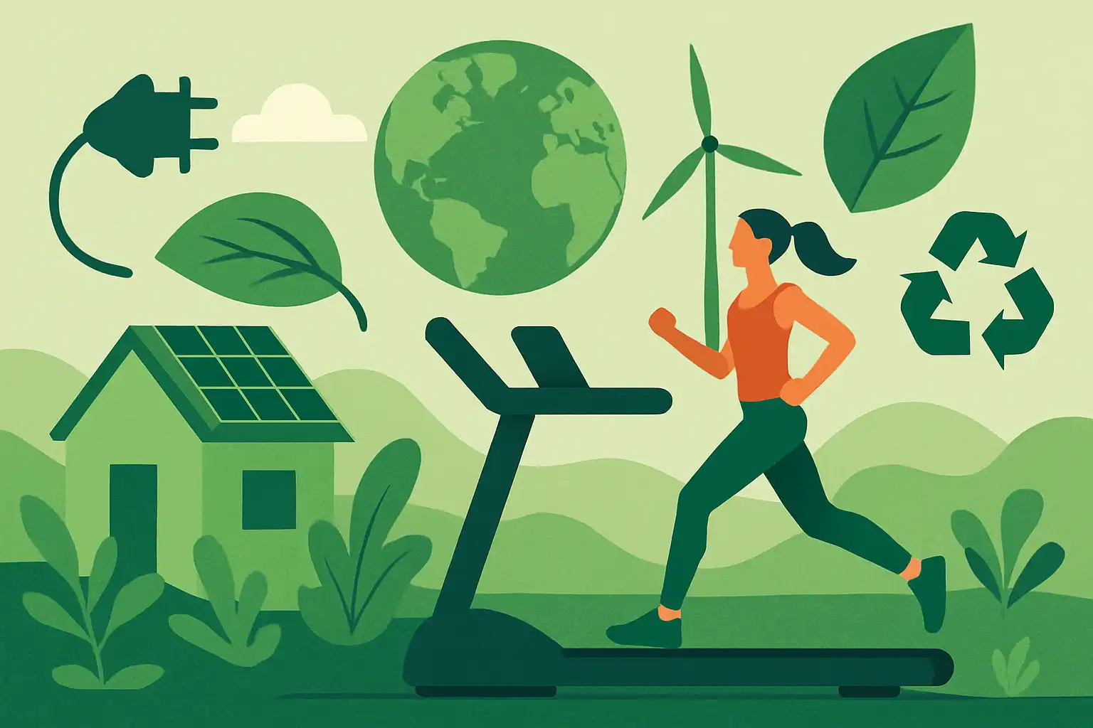 Duurzaam thuis hardlopen: zo bespaar je energie met je loopband en help je de planeet