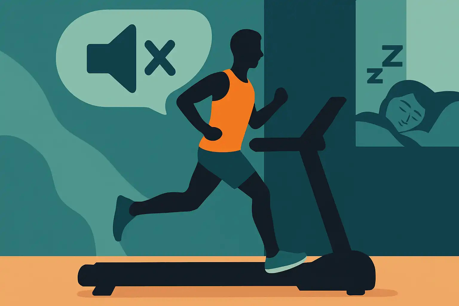 Fluisterstil trainen: tips voor een loopband die je buren niet wakker maakt