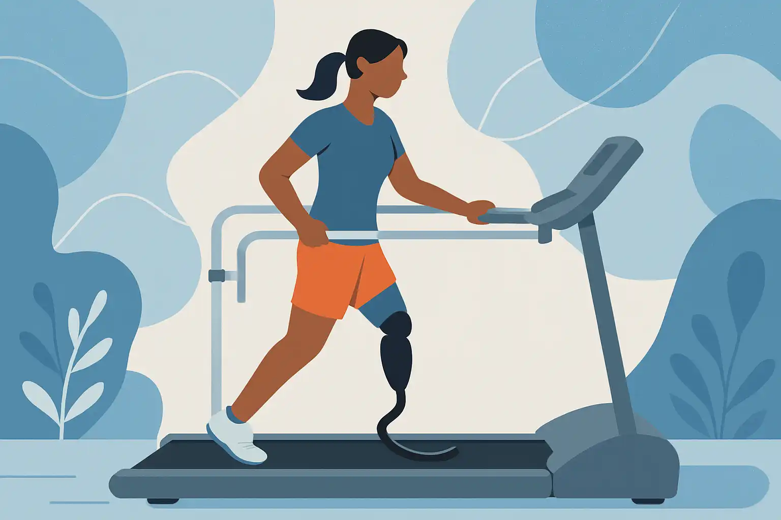 Hardlopen zonder drempels: zo kies en pas je een loopband aan bij een fysieke beperking