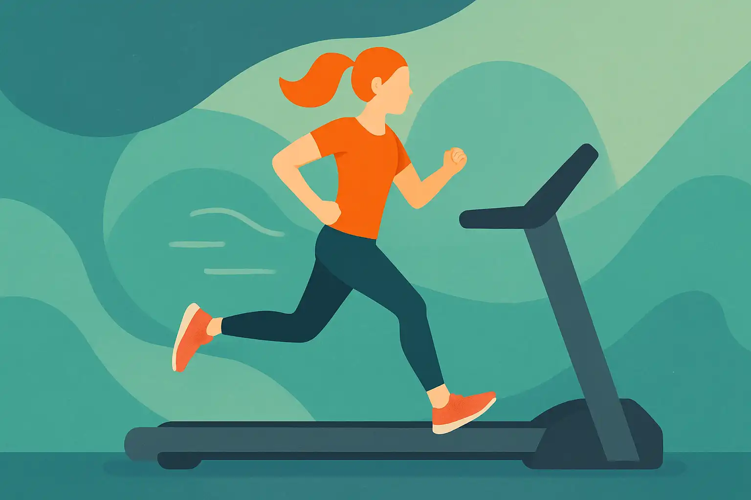 Herstelruns op de loopband: rustig lopen voor een sneller lichaam