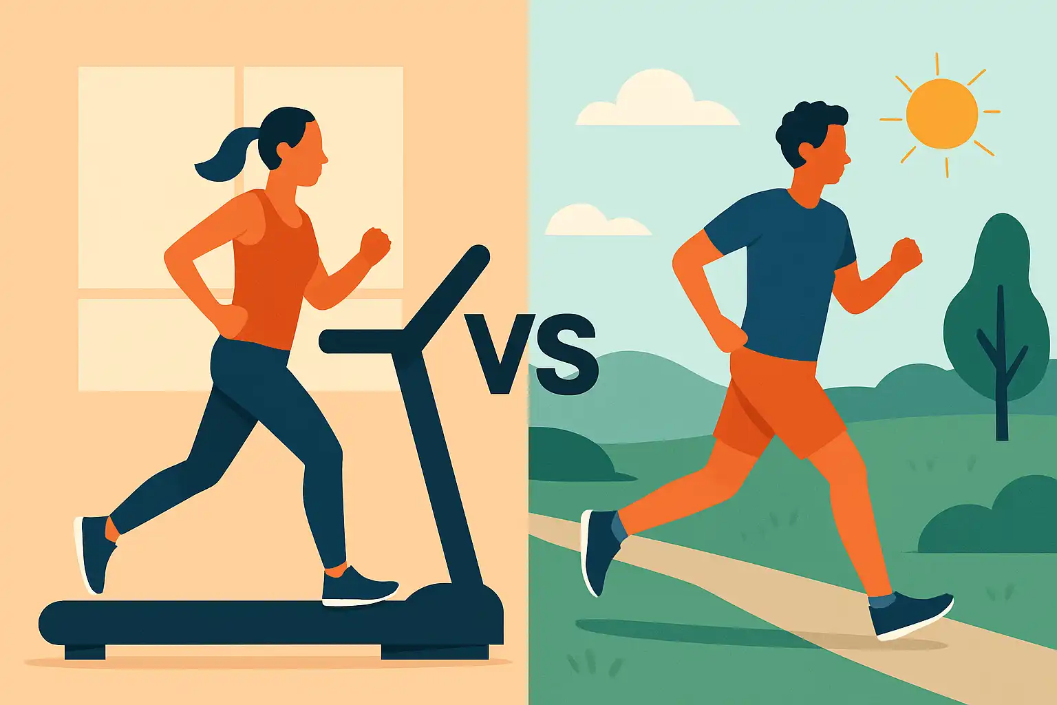 Loopband versus hardlopen buiten: welke trainingsvorm past beter bij jouw doelen en omstandigheden?