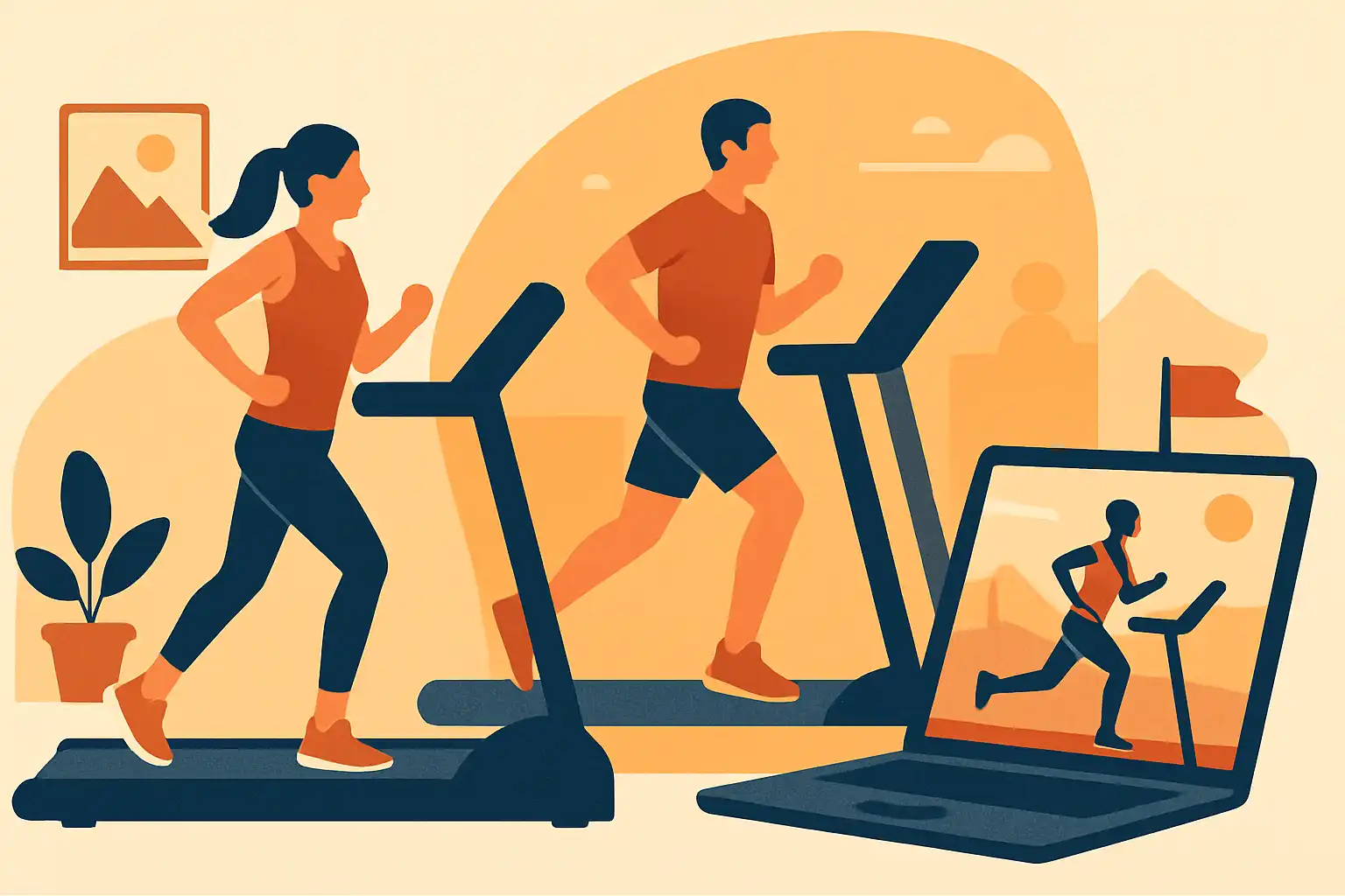 Loopbandetiquette: ongeschreven regels voor thuistraining, gedeelde ruimtes en online races