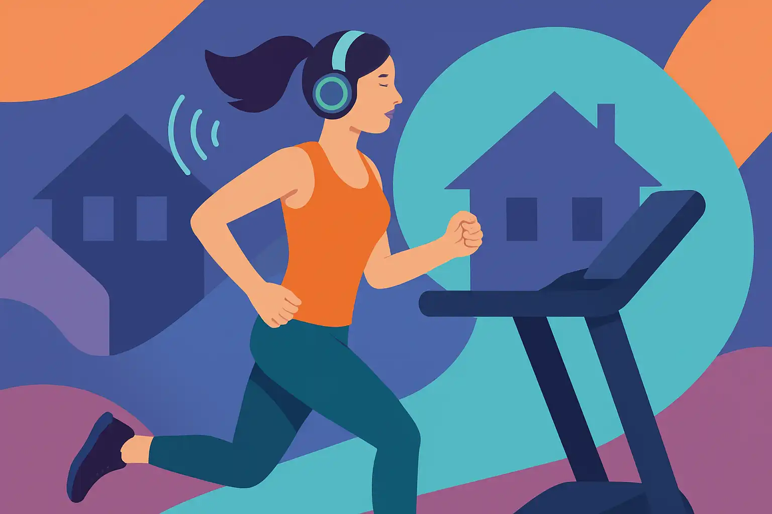 Silent disco op de loopband: zo organiseer je een burenvriendelijke runparty