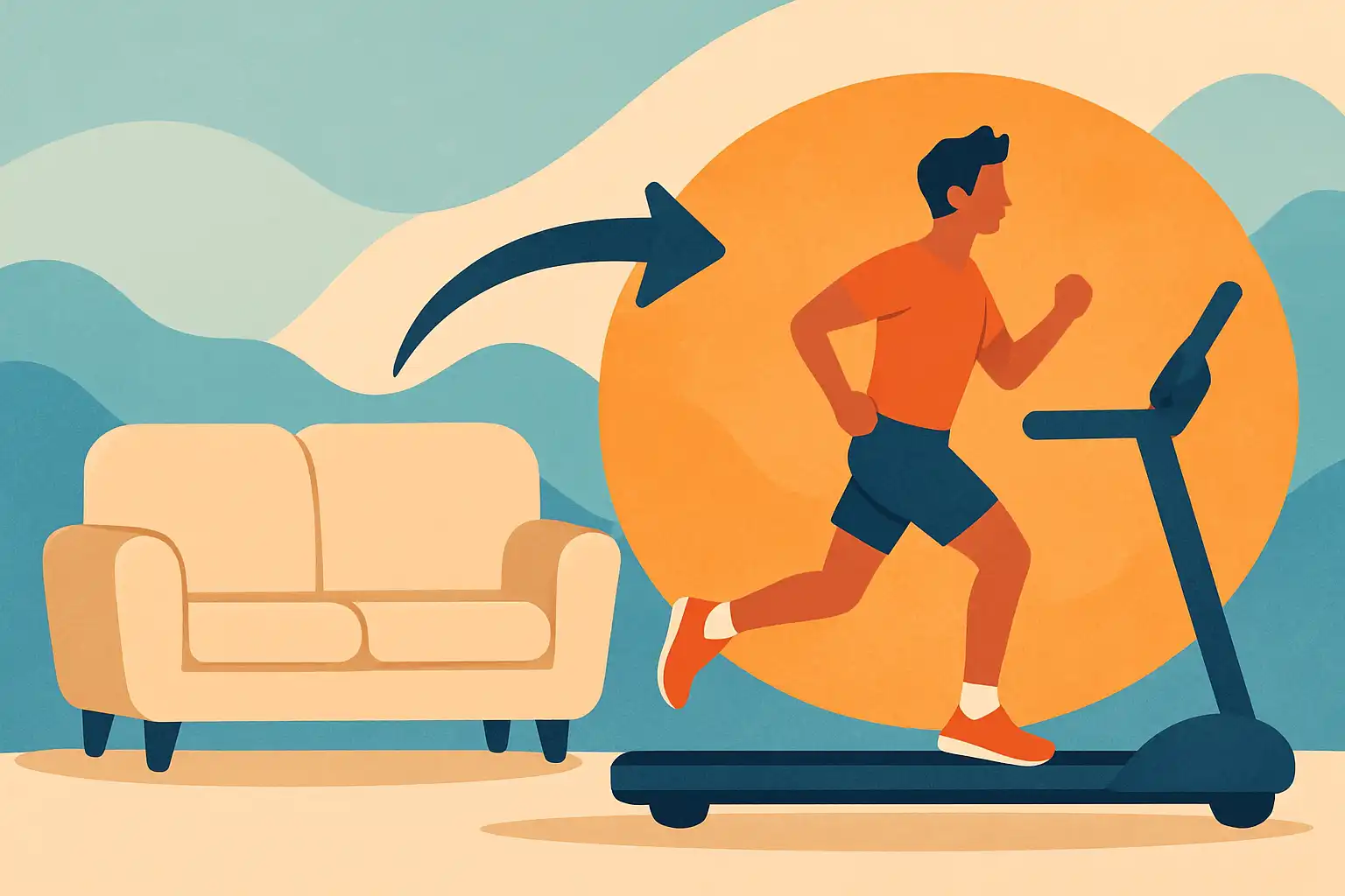 Van bank naar 5 km: het 30-dagen loopbandprogramma voor beginners