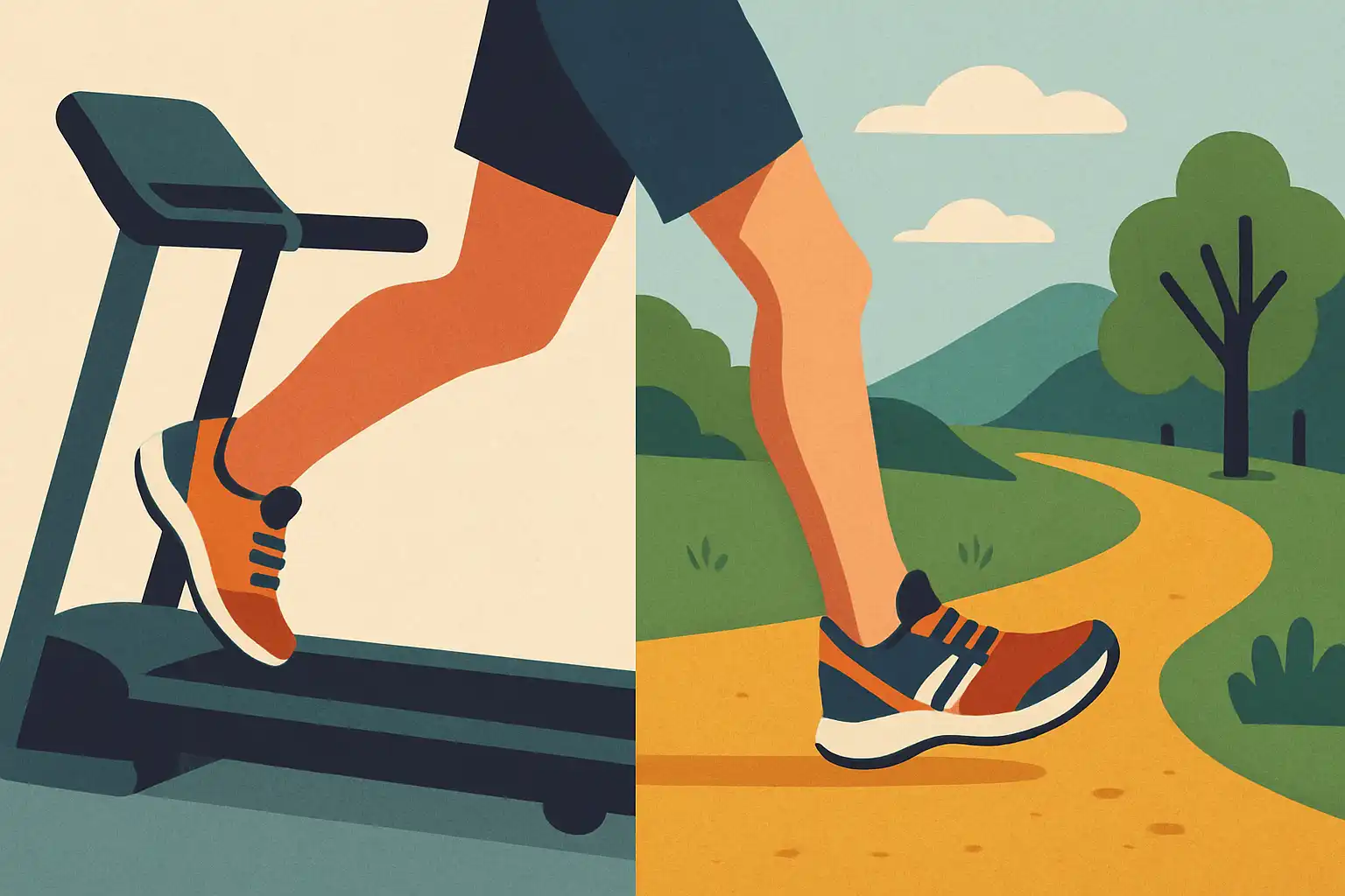 Van loopband naar buiten: zo bouw je je trainingen slim op voor wisselende ondergronden
