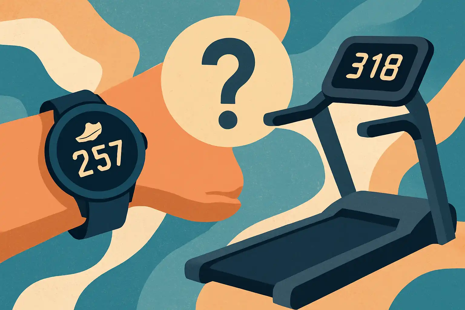 Waarom je horloge en je loopband vaak verschillende cijfers geven (en wat écht telt)