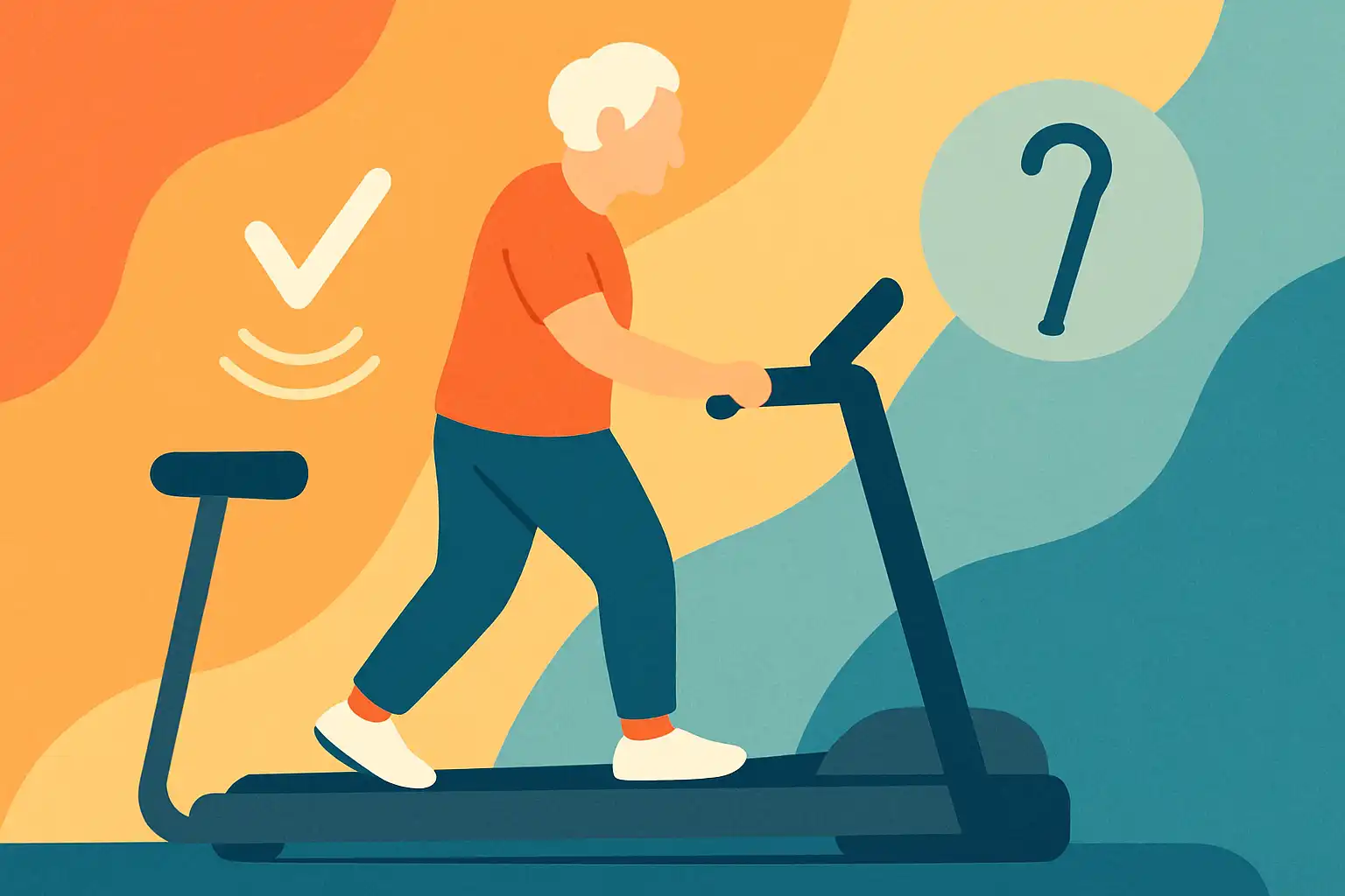 Waarom ouderen de loopband herontdekken: balans, valpreventie en meer zelfstandigheid