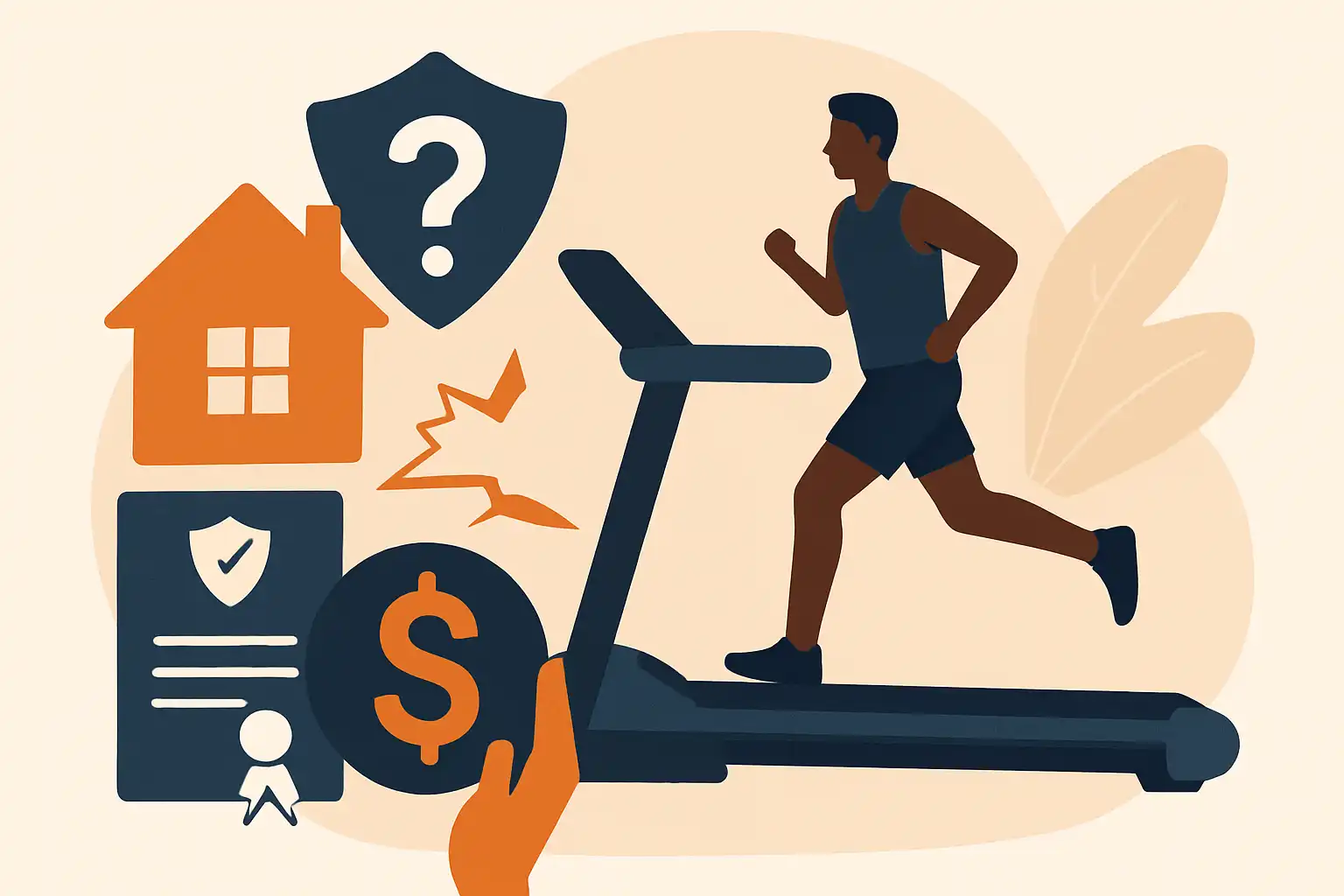 Wie betaalt de schade? zo beïnvloedt een loopband je huisverzekering en aansprakelijkheid