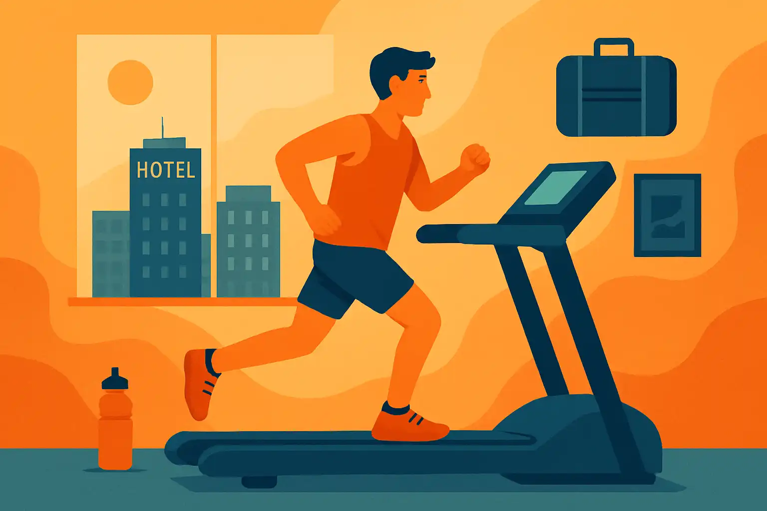 Zo blijf je trainen op hotelloopbanden: slimme hacks om je reisroutine niet te verliezen