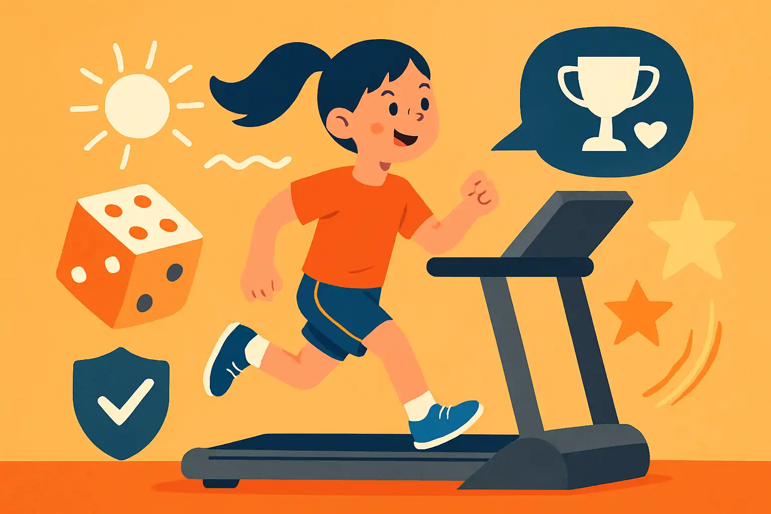 Zo maak je hardlopen op de loopband leuk voor kinderen: spelletjes, veiligheid en motivatie