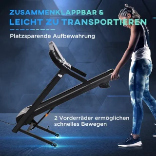 Equivera Loopband Inklapbaar - Wandelband - Walking Pad - Fitness - Hometrainer - Treadmill - Inklapbaar