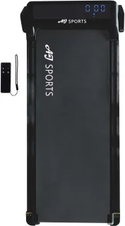 AJ-Sports Loopband met helling - Walking Pad - 0-8 km/u - 7% Helling functie - Krachtige 1.0 PK Motor - Hardloopband - Wandelband - Treadmill -8 Programma's - 99% Voorgemonteerd - De perfecte Loopband voor onder het Bureau