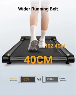 Loopband Inklapbaar - Elektrisch - Fitness - Afstandsbediening - 1-6 km/h - Tot 120 kg - LED display - Schokabsorberend - Kracht en stil