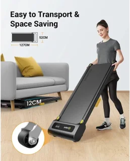 Loopband Inklapbaar - Elektrisch - Fitness - Afstandsbediening - 1-6 km/h - Tot 120 kg - LED display - Schokabsorberend - Kracht en stil