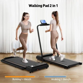 Loopband – Wandelloper – Thuisloopband – Fitnessapparaat – Compact En Inklapbaar – 2.5PK Motor – 8 Lagen Schokabsorptie
