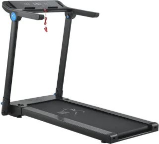 Inklapbare Loopband tot 14 km/u met 12 Trainingsprogramma's - Elektrische Hometrainer voor Thuis