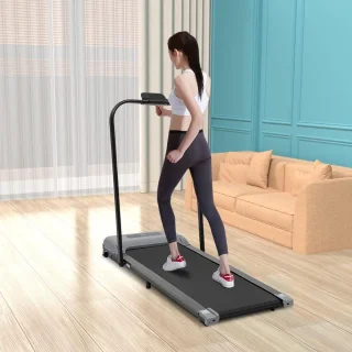 MKSS® Loopband Inklapbaar - Hometrainer Elektrisch - Walking Pad Fitness - Zwart