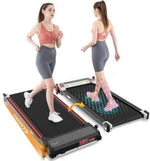 Loopband Inklapbaar - Hometrainer Elektrisch - Walking Pad Fitness - Zwart