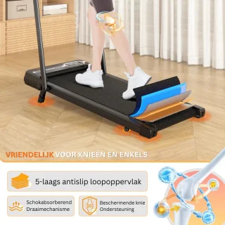 Loopband Inklapbaar - Wandelband Fitness - Treadmill