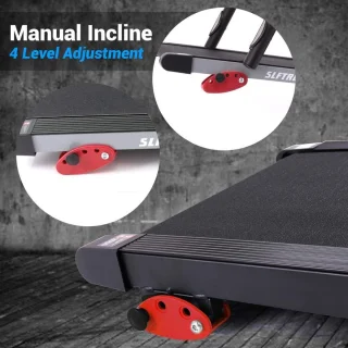 Loopband Inklapbaar - Wandelband Fitness - Treadmill - Zwart