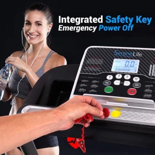Loopband Inklapbaar - Wandelband Fitness - Treadmill - Zwart