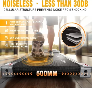 Walking Pad - Wandelband Fitness - Loopband Elektrisch