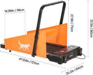 Hondenloopband – Hondenwandelaar – Hondentredmolen – Trainingsloopband – Elektrische Loopband – Geschikt Tot 100 kg – 1.5 HP Motor