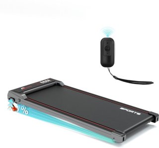 Compacte 2-in-1 walking pad voor thuis en kantoor