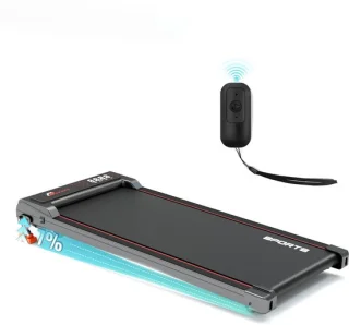 Y-RAIN Loopband - 2.25 PK Motor - met 7% Helling - 1.0-6.0km/u Snelheidsbereik - 2 in 1 Treadmill voor thuis en op kantoor - Walking Pad - met Afstandsbediening.