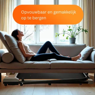 JMZR® Loopband Inklapbaar - Wandelband Fitness - Treadmill