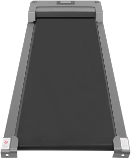 Loopband Onder Bureau – Volwassenen – Zilver – Staal & Kunststof – 120x53x12 cm – Afstandsbediening & LED Display – 1 Stuks – Compact & Stil <40dB – Max 100 kg Draagvermogen