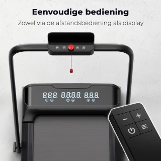 Treadmill for home: This treadmill features a powerful 2.25 hp motor, which provides a smooth and efficient training experience. Ideal for home use, this flat treadmill is designed with 5 layers of anti-slip padding for added safety and stability.