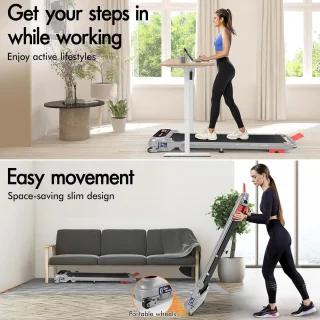 Loopband met stille motor 3,0 pk | Draagkracht 130 kg | Bluetooth-tracking | 3 hellingsniveaus