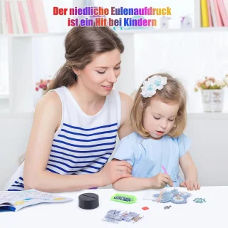 Creatieve DIY Diamantnachtlamp voor Kinderen – Ambachtelijke Schilderijset voor Meisjes en Jongens van 5-12 Jaar
