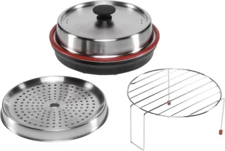 Combi magnetron met grill en stoomkoker - 1000W - 23L