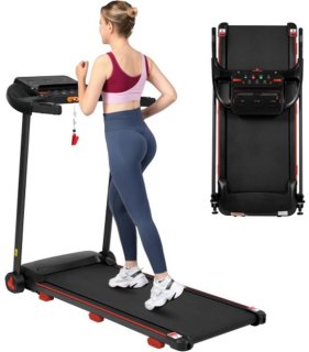 Compacte, stille 3,0 pk loopband met 8% helling — geschikt voor thuis