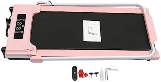 Elektrische Loopband - Inklapbaar Thuis - Fitnessapparaat - Stille Motor - LED Display -Schokdemping - Roze