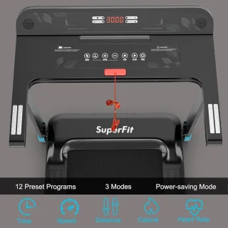 Loopband Inklapbaar - Hometrainer Elektrisch - Walking Pad Fitness - Zwart