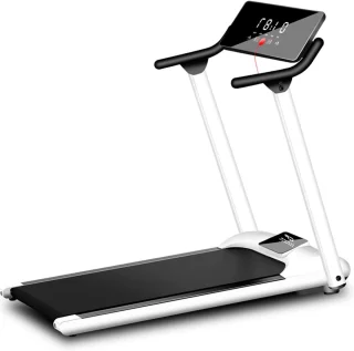 Loopband Inklapbaar - Hometrainer Elektrisch - Walking Pad Fitness - Wit
