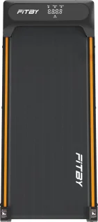 Fitby Loopband - 1-8 km/u - 5 tot 8% handmatige hellingshoek - Max 100kg - Zwart Oranje