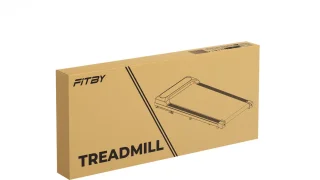 Fitby Loopband - 1-8 km/u - 5 tot 8% handmatige hellingshoek - Max 100kg - Zwart Oranje